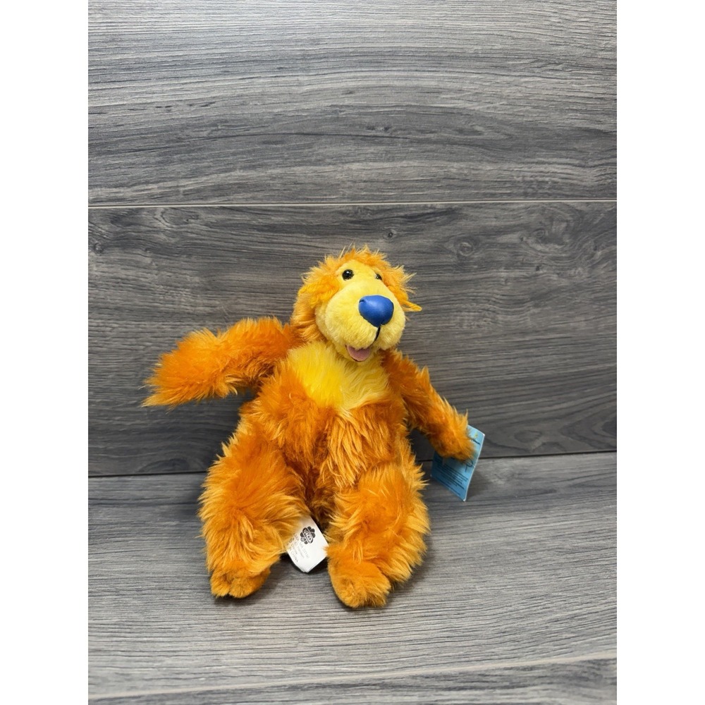 Bear In The Big Blue House Vtg NANCO 9" Plush Soft Toy Jim Henson Disney Tag